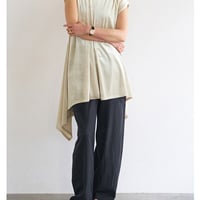 【YENN】[Y263-82087] IRREGULAR HEM TUNIC