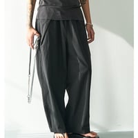 【YENN】[Y262-31041] WAIST RIB CURVE PT