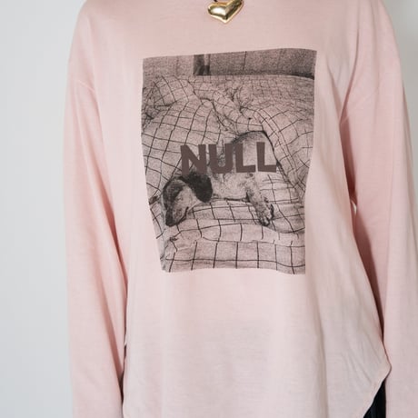 【CHIGNON】[8464-153KK] DOG PHOTOﾌﾟﾘﾝﾄﾛﾝTEE