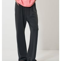 【YENN】[Y261-32022] SIDE SLIT SLACKS