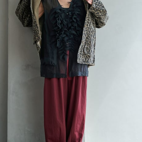 【CHIGNON】[4564-037KK] ﾁｭｰﾙﾌﾘﾙｼｱｰﾍﾞｽﾄ