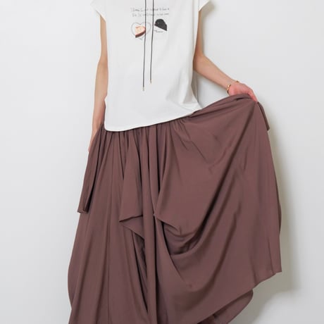 【CHIGNON】[2263-638NH] ﾄﾞﾚｰﾋﾟﾝｸﾞﾌｫﾙﾑSK