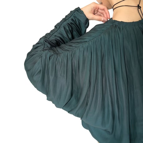 【CHIGNON】[1764-066YM] ﾄﾞﾙﾏﾝｷﾞｬｻﾞｰBL