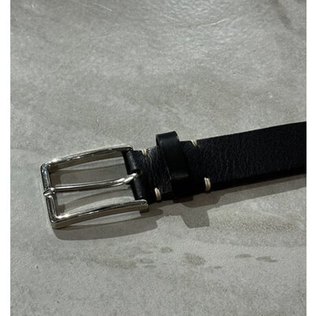 【YENN】[Y261-01032] LEATHER BELT（ブラック）