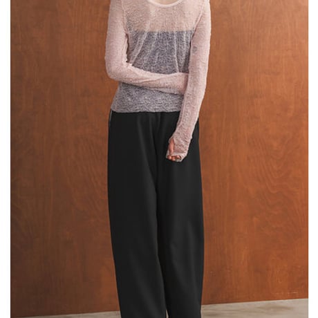 【Mewl】 ﾚｰｽﾛﾝｸﾞｽﾘｰﾌﾞTOPS[M263-83147]