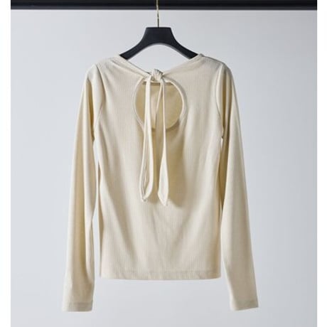 【Mewl】[M261-87023] ﾗﾒﾘﾌﾞﾊﾞｯｸﾘﾎﾞﾝTOPS