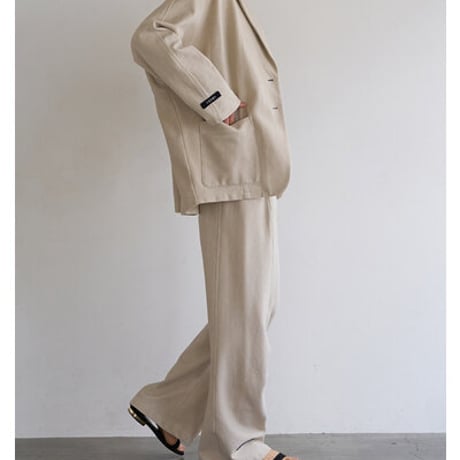 【YENN】[Y263-41091] FADED JERSEY JACKET