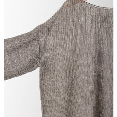 [Y263-91101] SHEER MOHAIR KNIT PO