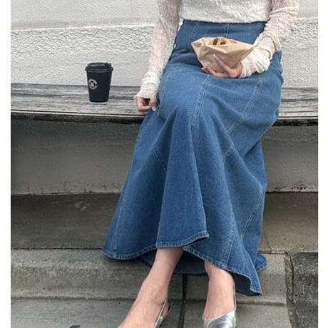 【Mewl】[M261-23018] ﾃﾞﾆﾑﾏｰﾒｲﾄﾞSK（ブルー）