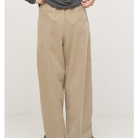 【YENN】[Y254-31129-2] WASHED BIG PK PT