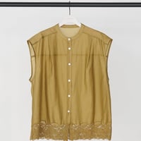 【CHIGNON】[1563-685NH] ﾚｰｽｼｱｰﾌﾚﾝﾁBL