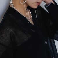 【CHIGNON】[0053-415SH] BIGﾌｰﾌﾟ&ﾁｪｰﾝ2WAYﾋﾟｱｽ