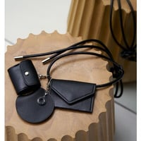 【CHIGNON】[0062-442SH] ﾐﾆBAG&ｳｴｽﾄﾍﾞﾙﾄ（ブラック×シルバー）