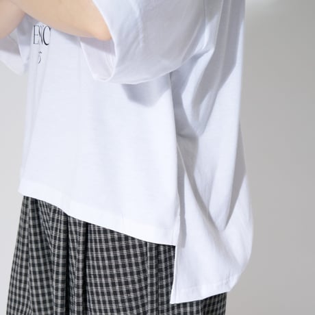 【CHIGNON】[8464-152KK] "RA"ﾌﾟﾘﾝﾄTEE