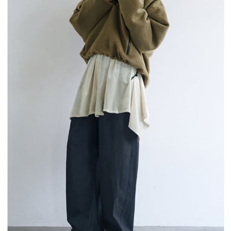 【YENN】[Y263-82087] IRREGULAR HEM TUNIC