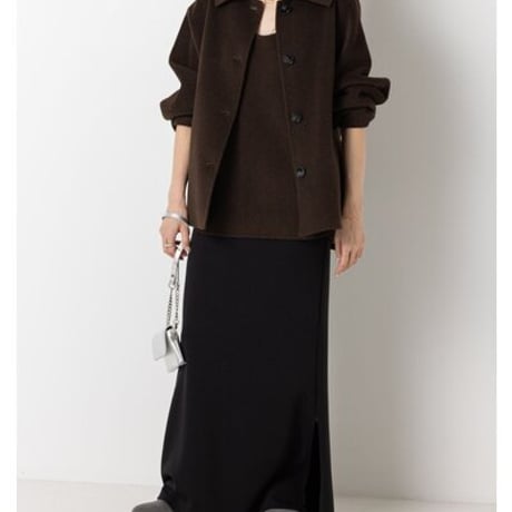 【YENN】[Y263-21082] W JERSEY MAXI SK