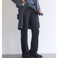 ★追加生産決定商品★【YENN】 W JERSEY FLARE PT[Y263-31081-2] （納期：8月中旬～8月下旬）