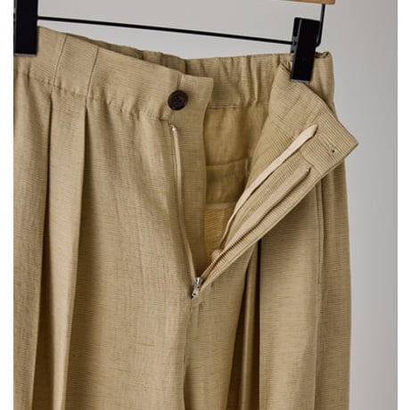【YENN】[Y262-32051] VOLUME CURVE PANTS