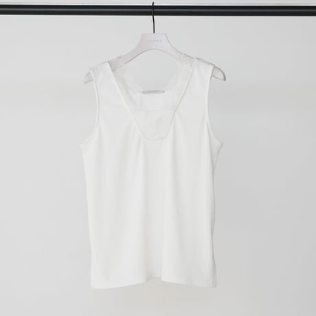 【CHIGNON】[8564-087NH] ｽｶﾗﾚｰｽﾚｲﾔｰﾄﾞﾀﾝｸ