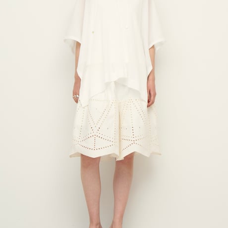 【CHIGNON】[1262-305KK] ｼｱｰﾒｯｼｭﾎﾟﾝﾁｮTOPS