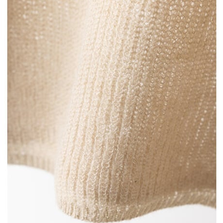 [Y263-91101] SHEER MOHAIR KNIT PO