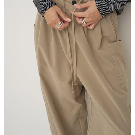 【YENN】[Y254-31129-2] WASHED BIG PK PT
