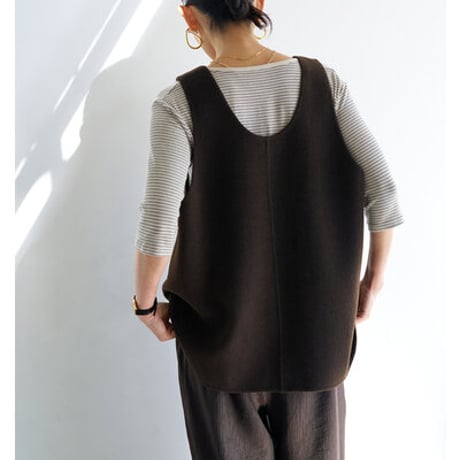 【YENN】[Y263-82083] HENRY 3,4 SLEEVE TEE