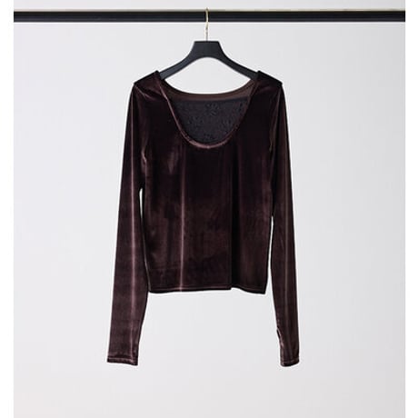 【Mewl】ﾍﾞﾛｱﾛﾝｸﾞｽﾘｰﾌﾞTOPS[M263-83148]