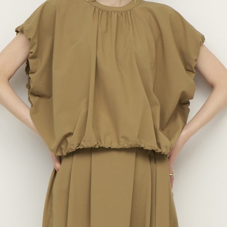 【CHIGNON】[1262-333MK] 梳毛調2WAYﾌﾚﾝﾁSH