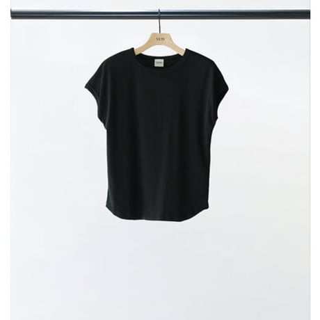 ★追加生産決定商品★【YENN】SHORT SLEEVE RIB TEE[Y261-81025-3] （納期：8月中旬～8月下旬）