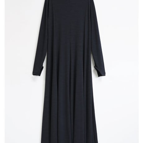 【YENN】[Y254-51135] SLUB FLARE DRESS