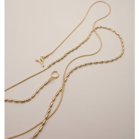 [0056-520SH] ﾛﾝｸﾞ2ﾁｪｰﾝﾏﾝﾃﾙﾈｯｸﾚｽ