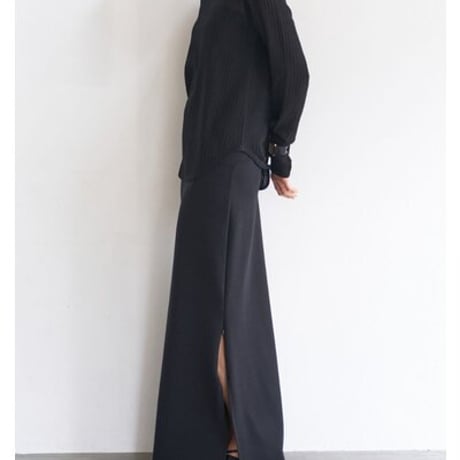 【YENN】[Y263-21082] W JERSEY MAXI SK