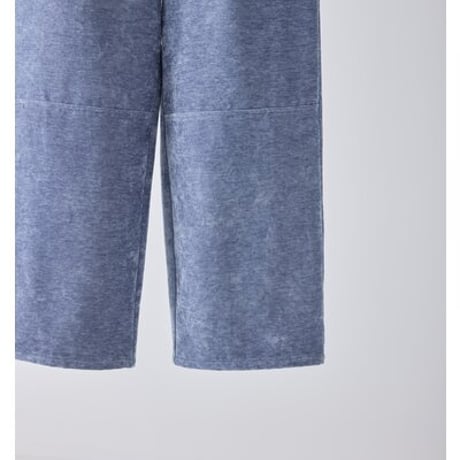 【YENN】[Y254-31136] MOLE TWILL TUCK WIDE  PT