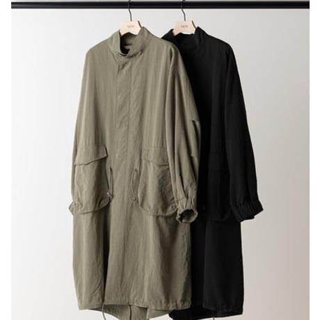 【YENN】[Y263-42090] WASHED LONG COAT