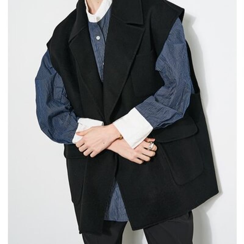 トップス YENN DOUBLE FACE KNIT VEST YENN】DOUBLE FACE KNIT VEST_240418002550 | EGAM
