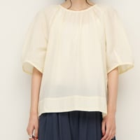 【CHIGNON】[1862-354BZ] ﾗｲﾄｼｱｰﾊﾞｯｸｷﾞｬｻﾞBL