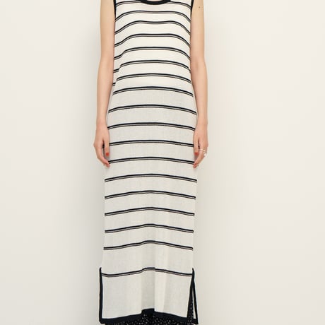 【CHIGNON】[9862-400GS] ｼｱｰﾎﾞｰﾀﾞｰﾆｯﾄOP