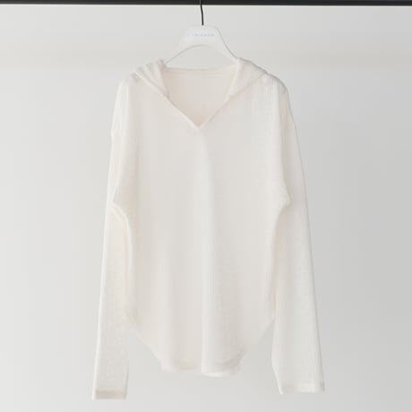 【CHIGNON】[8861-068GL] ｼｱｰﾌｰﾃﾞｨﾆｯﾄｿｰ
