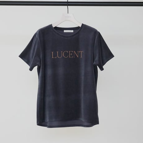 【CHIGNON】[8464-155KK] "LUCENT"ﾌﾟﾘﾝﾄﾍﾞﾛｱTEE