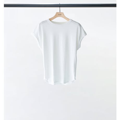 ★追加生産決定商品★【YENN】SHORT SLEEVE RIB TEE[Y261-81025-3] （納期：8月中旬～8月下旬）