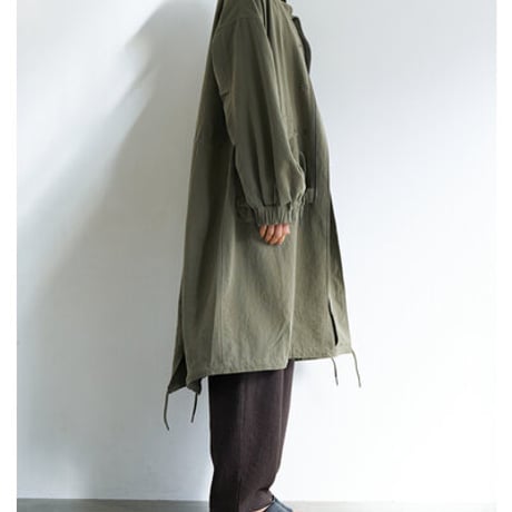 【YENN】[Y263-42090] WASHED LONG COAT