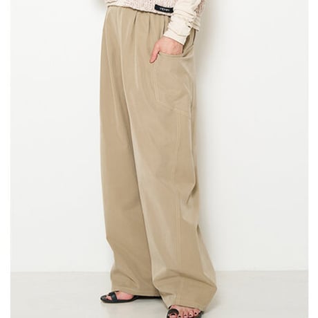 【YENN】[Y254-31129-2] WASHED BIG PK PT