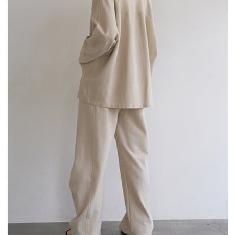 【YENN】[Y263-41091] FADED JERSEY JACKET