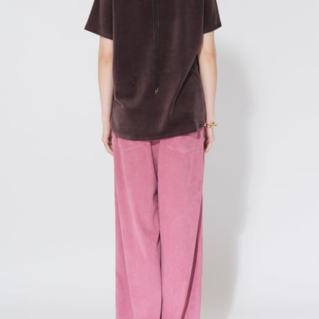 【CHIGNON】[8464-155KK] "LUCENT"ﾌﾟﾘﾝﾄﾍﾞﾛｱTEE