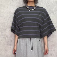 【TRANOI.】TORA wide border T-shirt 26-0166