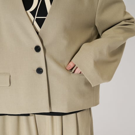 【CHIGNON】[4864-005MK] ﾆｭｱﾝｽﾈｯｸｼｮｰﾄJK