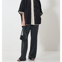 ★追加生産決定商品★【YENN】ROUND FORM SHIRT[Y261-11005-2]（納期：8月中旬～8月下旬）