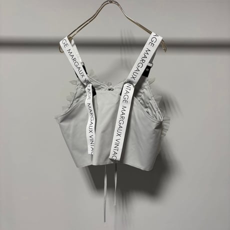 【MARGAUX VINTAG】フリルショートビスチェ