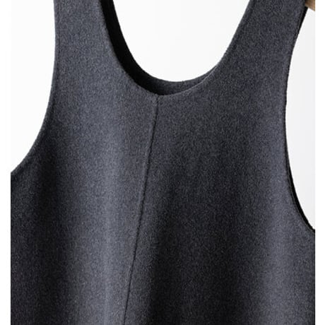 【YENN】[Y263-41104] W FACE OVER VEST